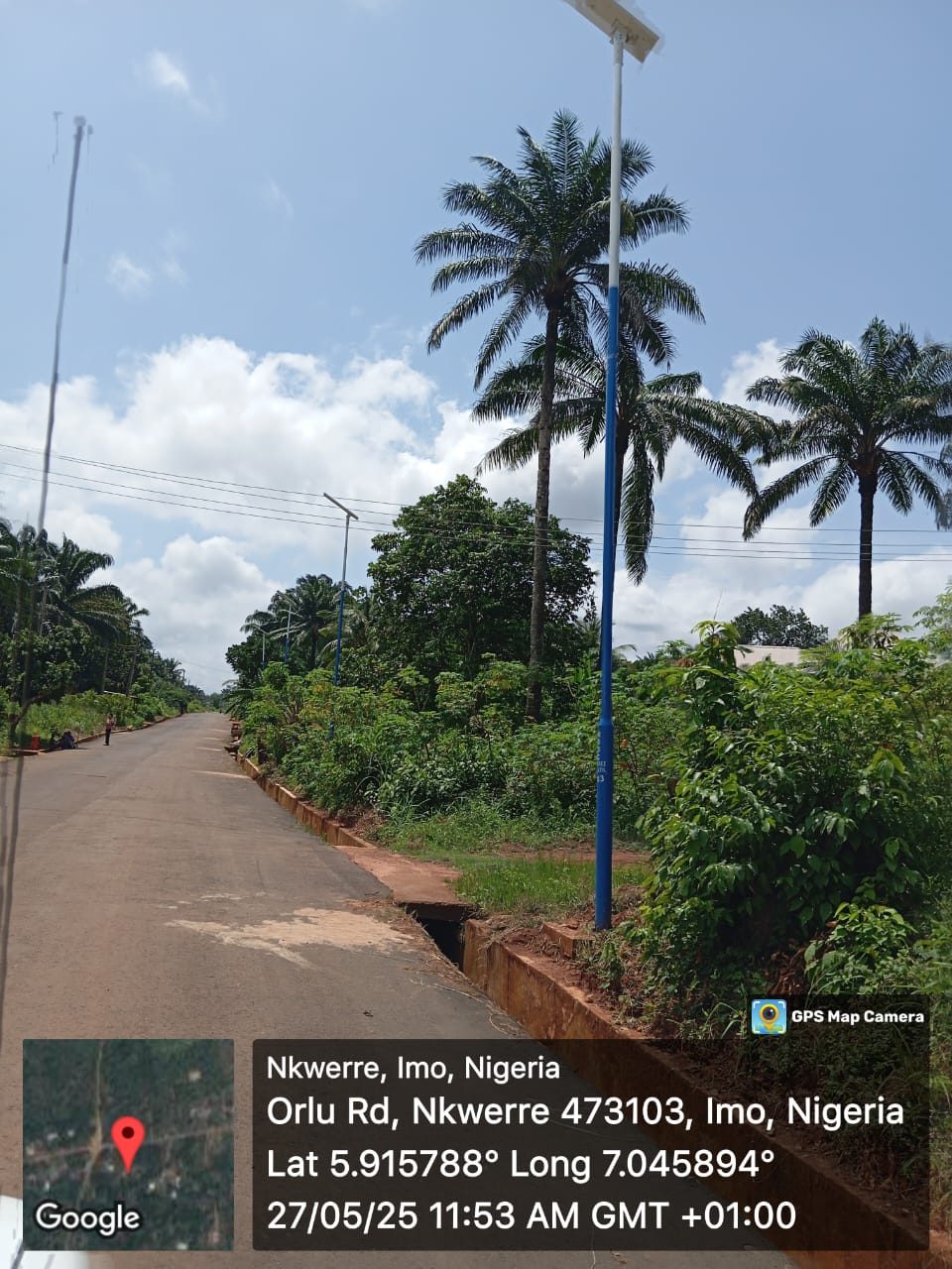Solar Light Installation