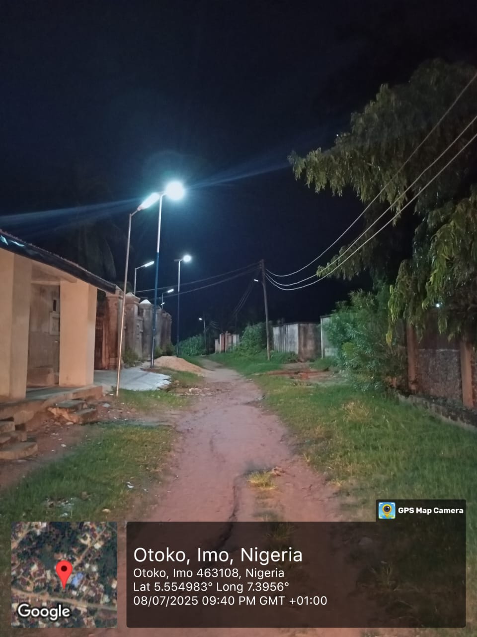 Solar Light Installation